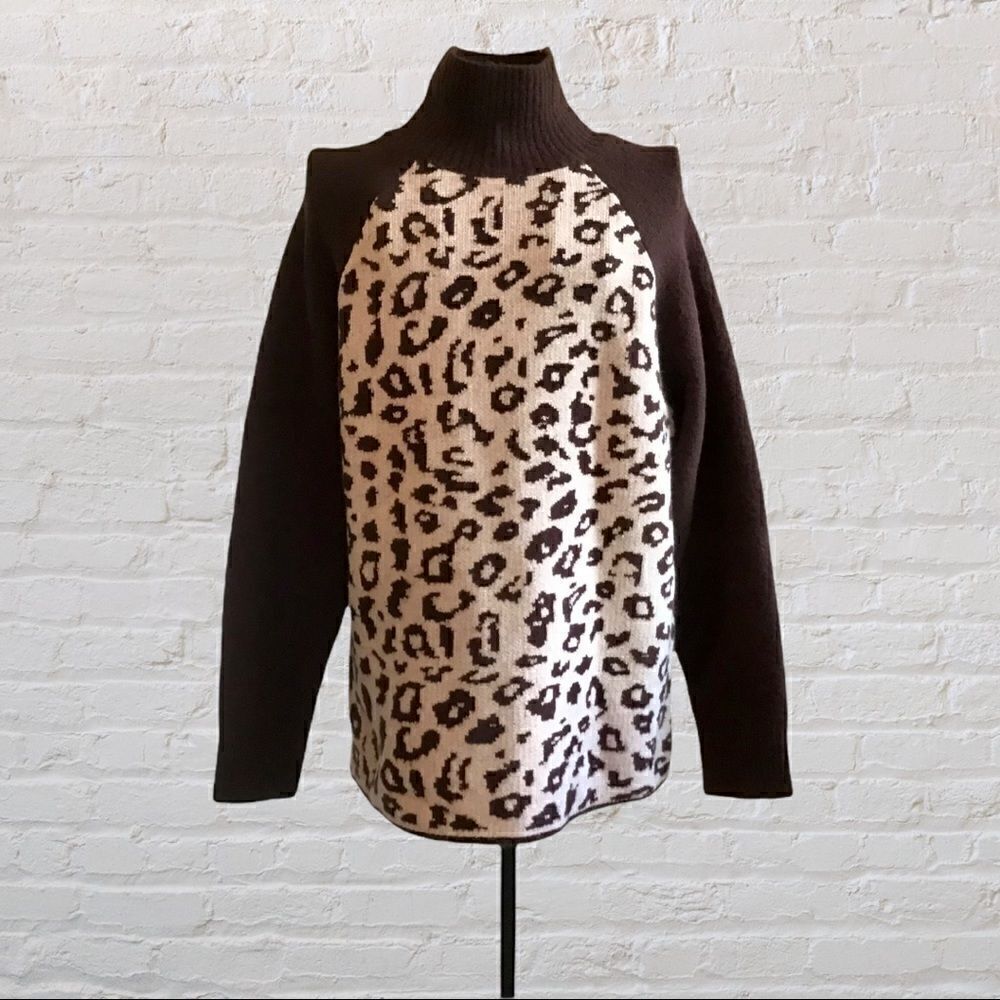 Blue B Animal print sweater